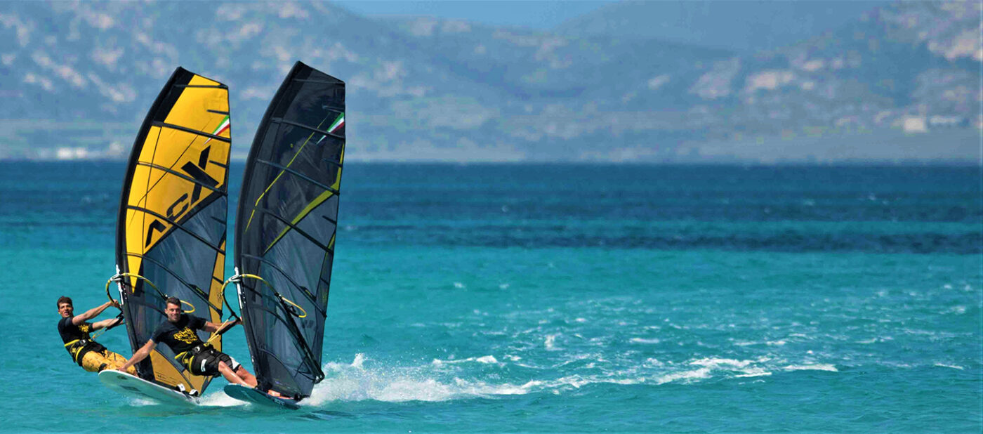 ac f plachty black yellow windsurfing karlin